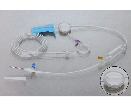 Disposable precise infusion set with needle(3)