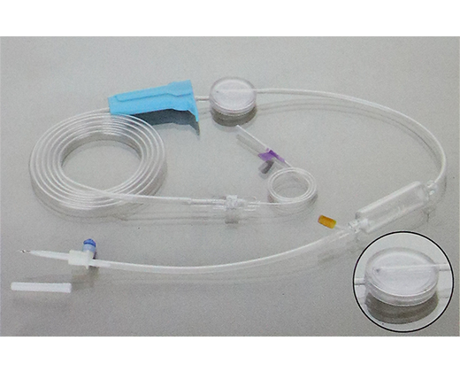 Disposable precise infusion set with needle(4)