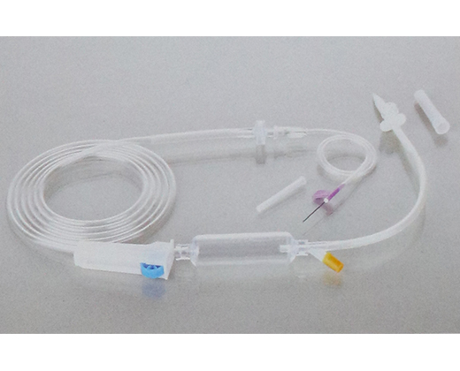 Disposable infusion set with needle (1)