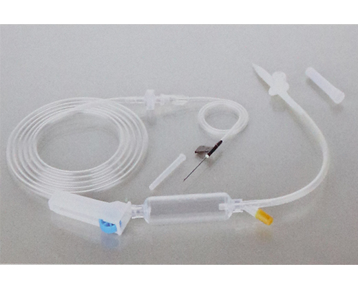 Disposable infusion set with needle (5)