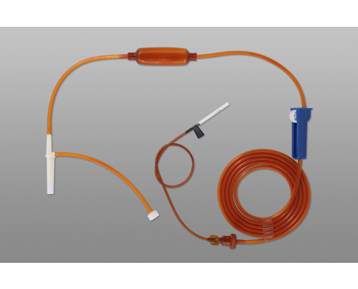 Disposable sterile light shielded infusion set