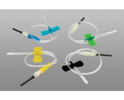 Disposable venous blood collection needle