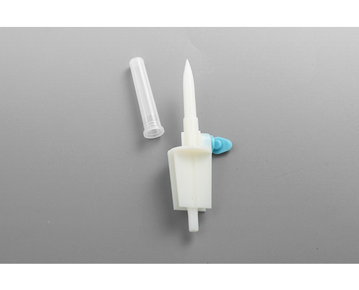 Exhaust type puncture device