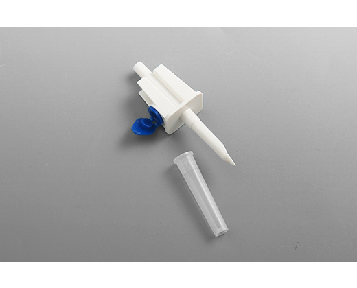 Exhaust type puncture device